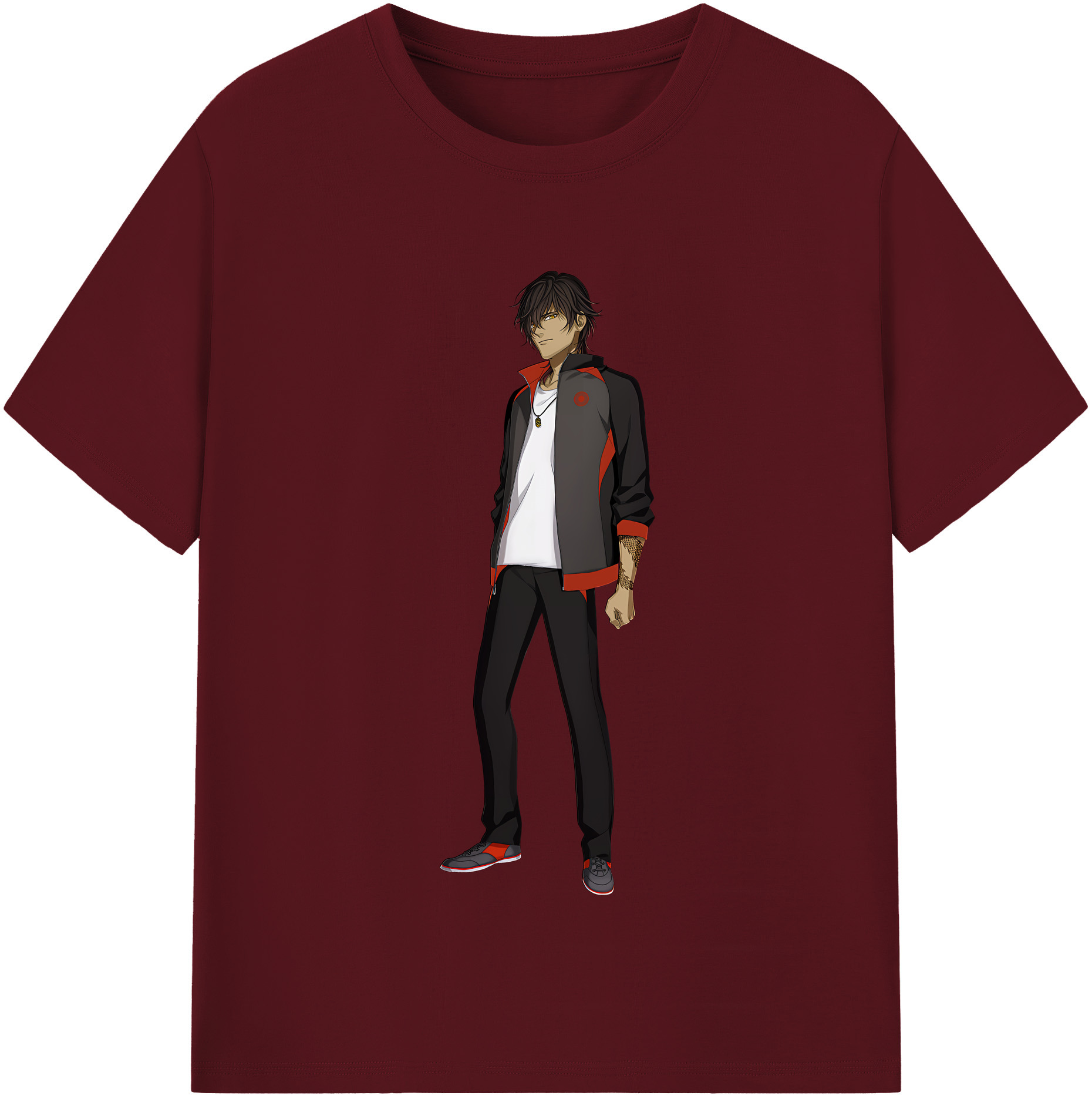 （画像用） 刀剣乱舞 Touken Ranbu 綿100％半袖Tシャツ（フロントプリント）
